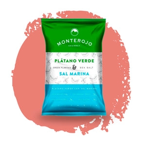 Platano Verde con Sal Marina 115 gr